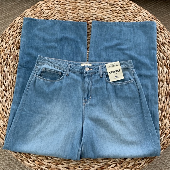 L’Agence Alicent High Rise Wide Leg NWT - Picture 4 of 15